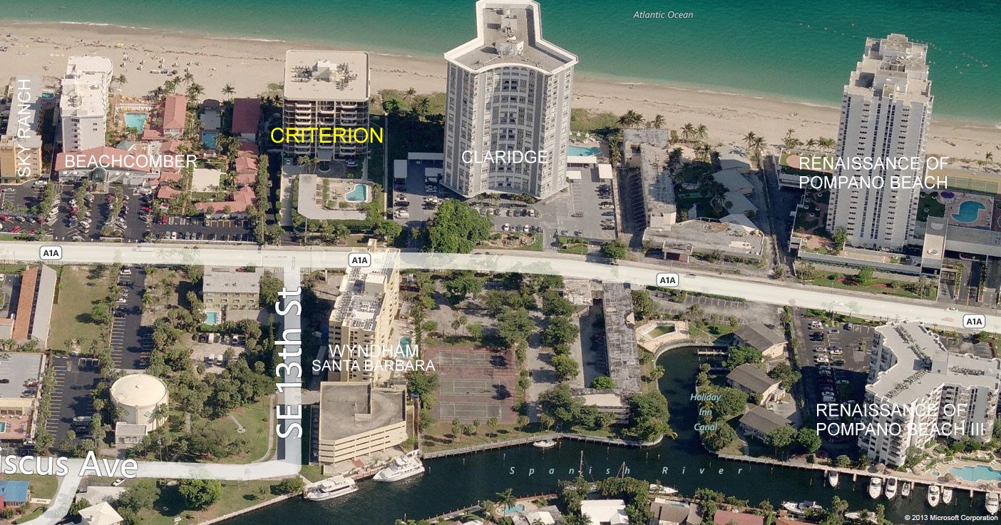 Aerial photo of Criterion