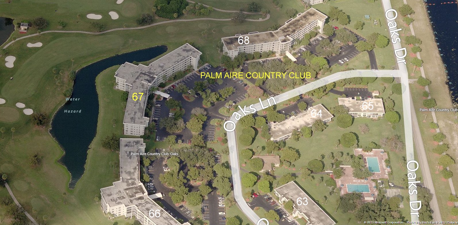 Aerial photo of Palm Aire 67