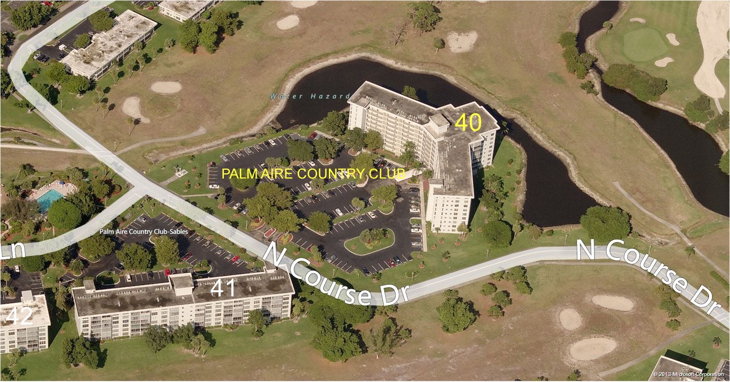 Aerial photo of Palm Aire 40