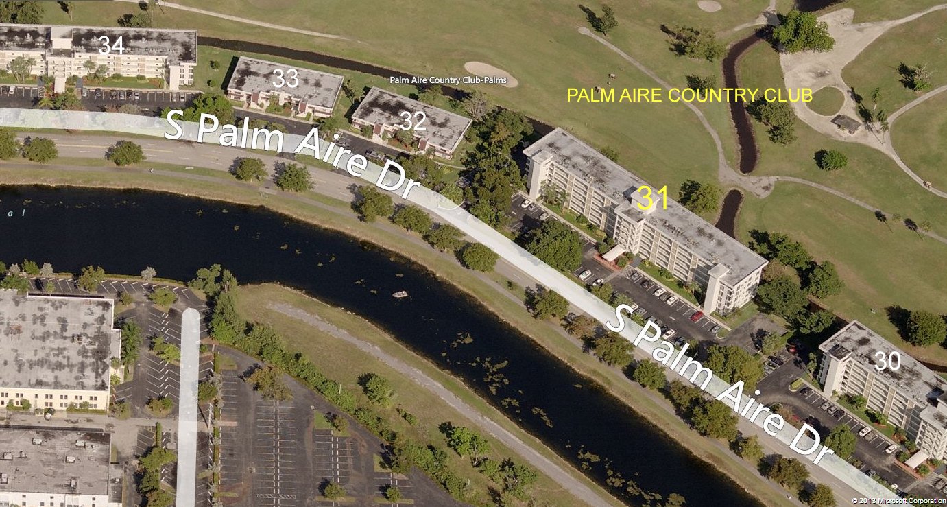 Aerial photo of Palm Aire 31