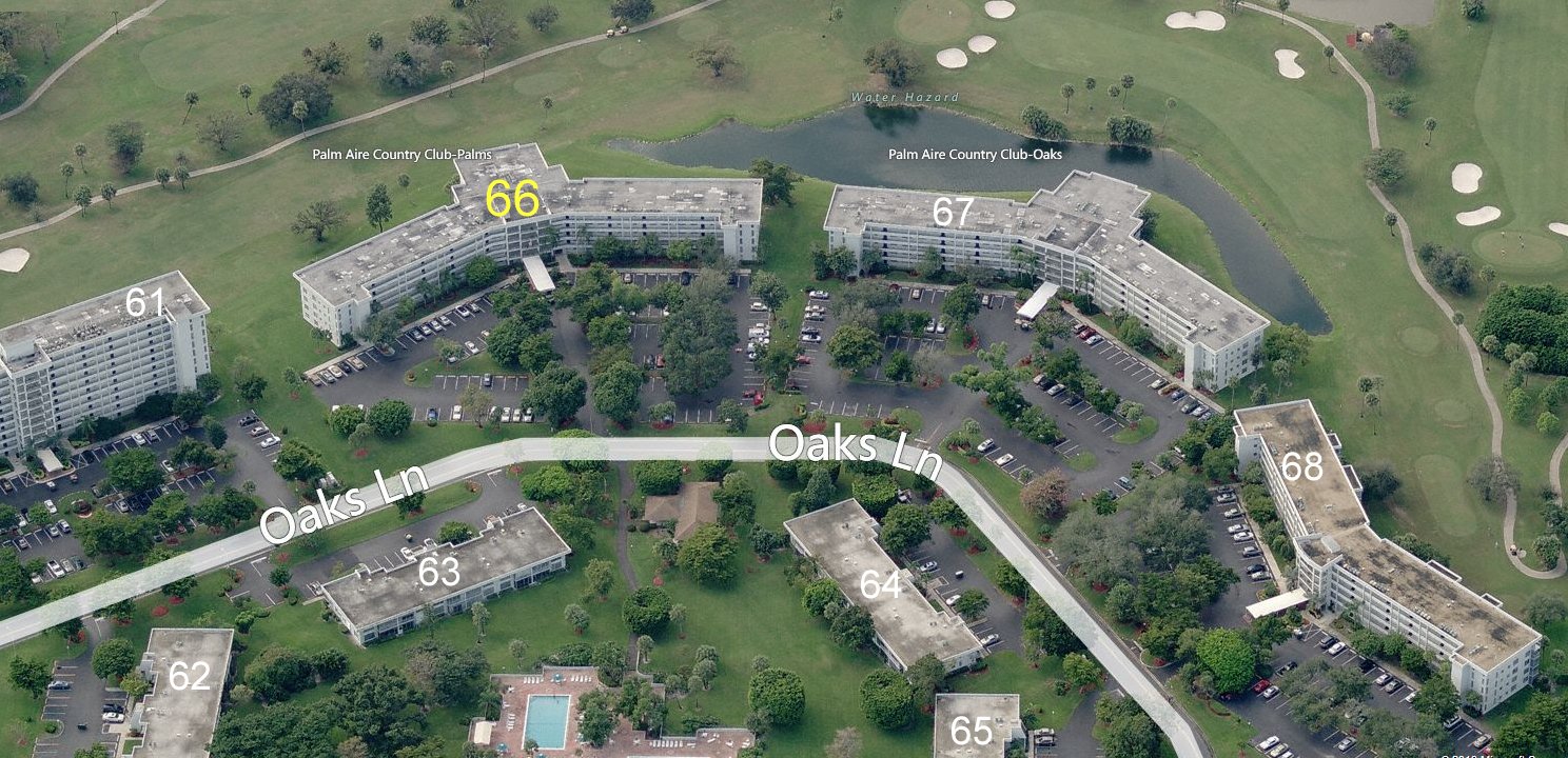 Aerial photo of Palm Aire 66