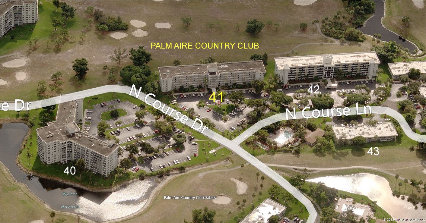 Aerial photo of Palm Aire 41