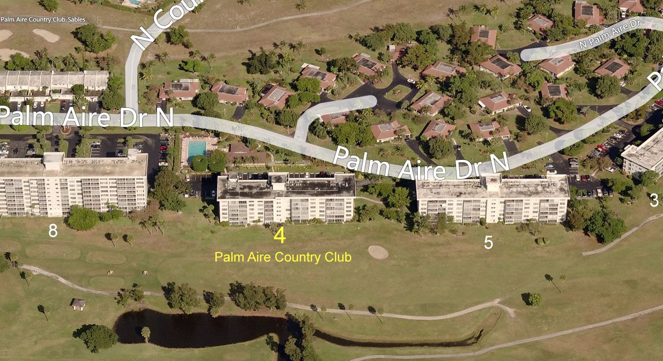 Aerial photo of Palm Aire 4