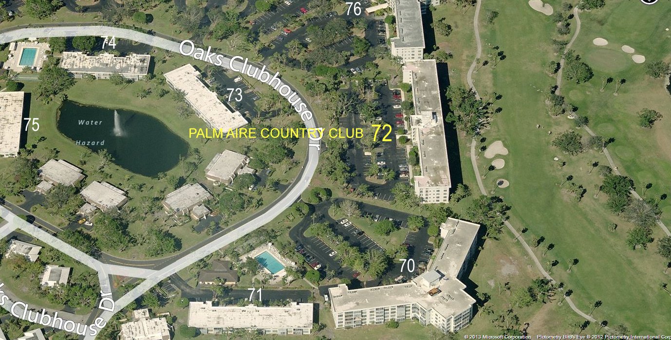 Aerial photo of Palm Aire 72