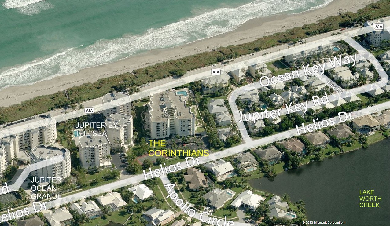 Aerial photo of Corinthians