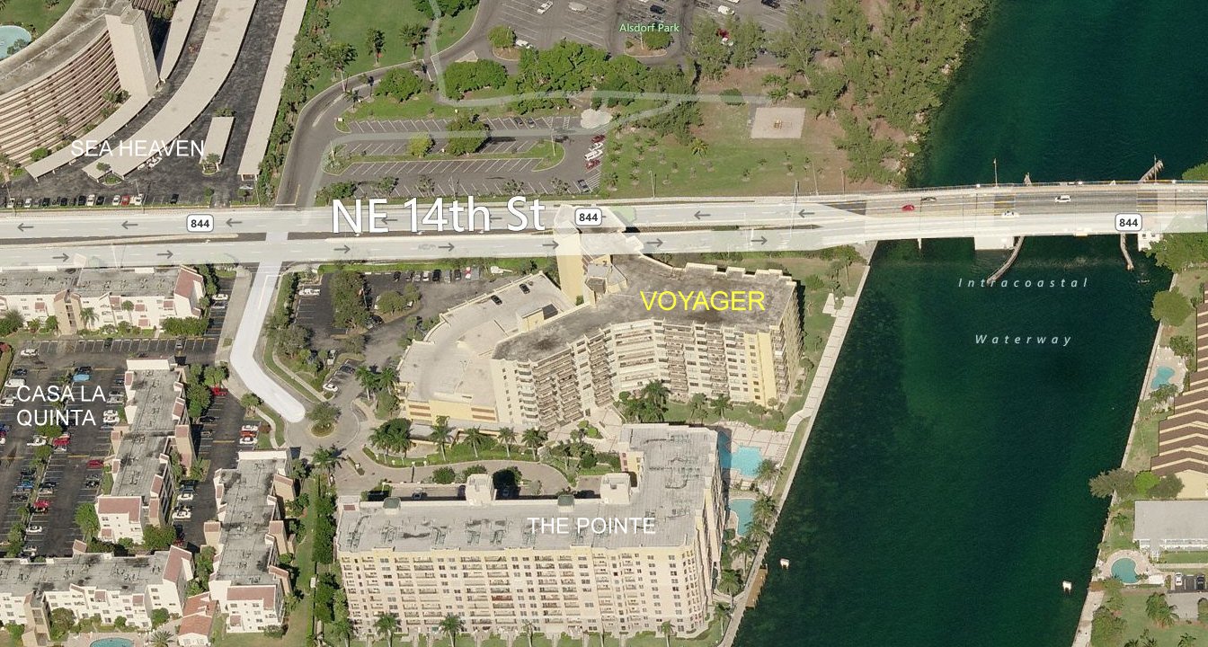 Aerial photo of Voyager