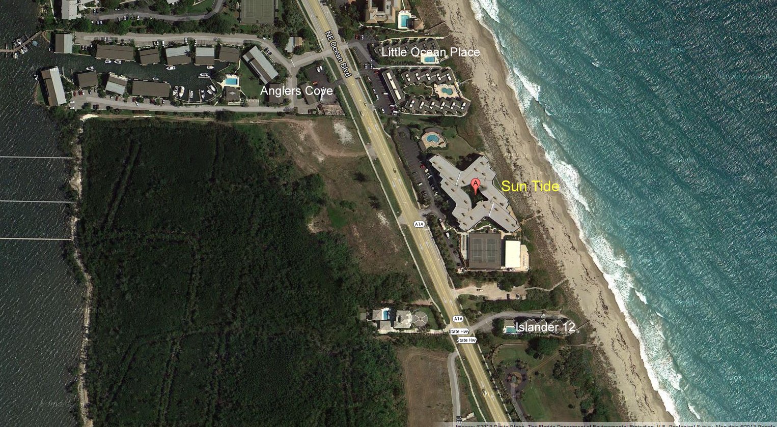 Aerial photo of Sun Tide