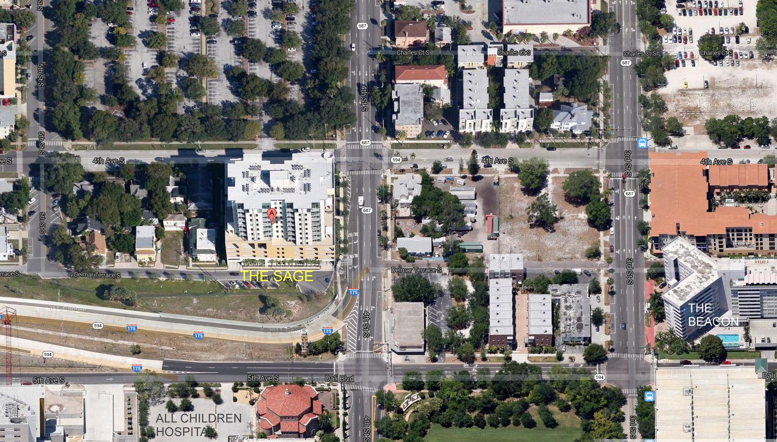 Aerial photo of Sage