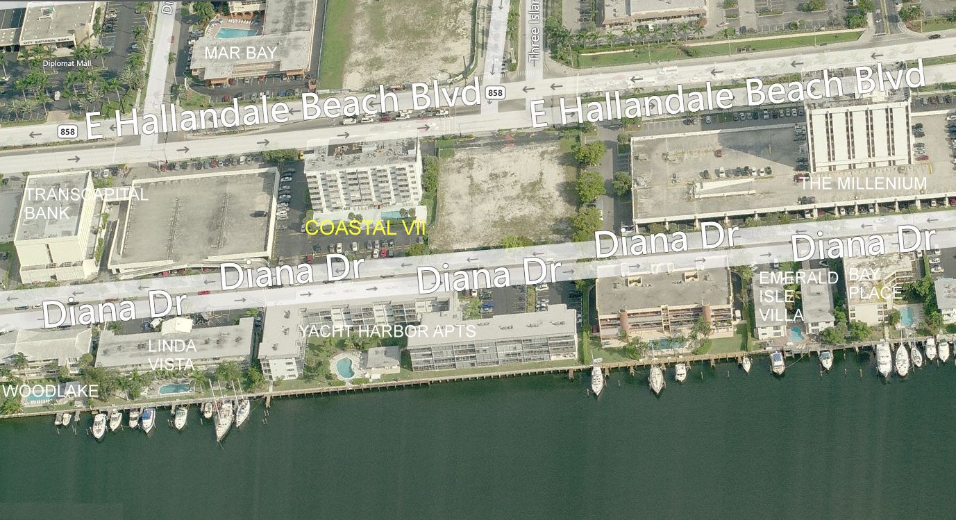 Aerial photo of Coastal VII