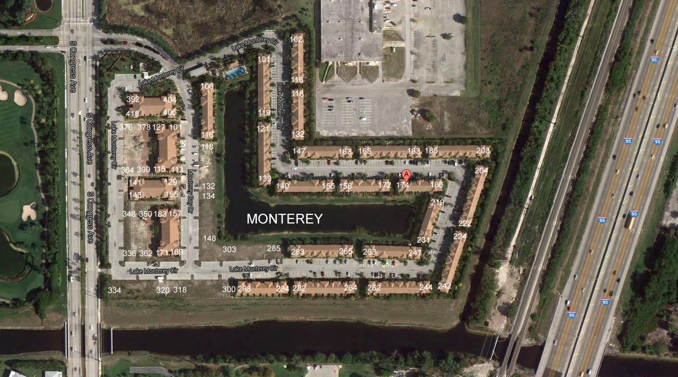 Aerial photo of Monterey