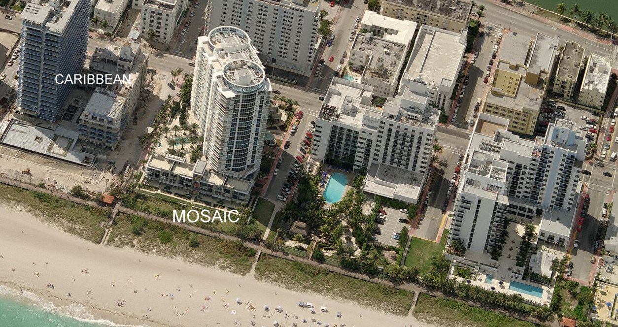 Aerial photo of Mosaic