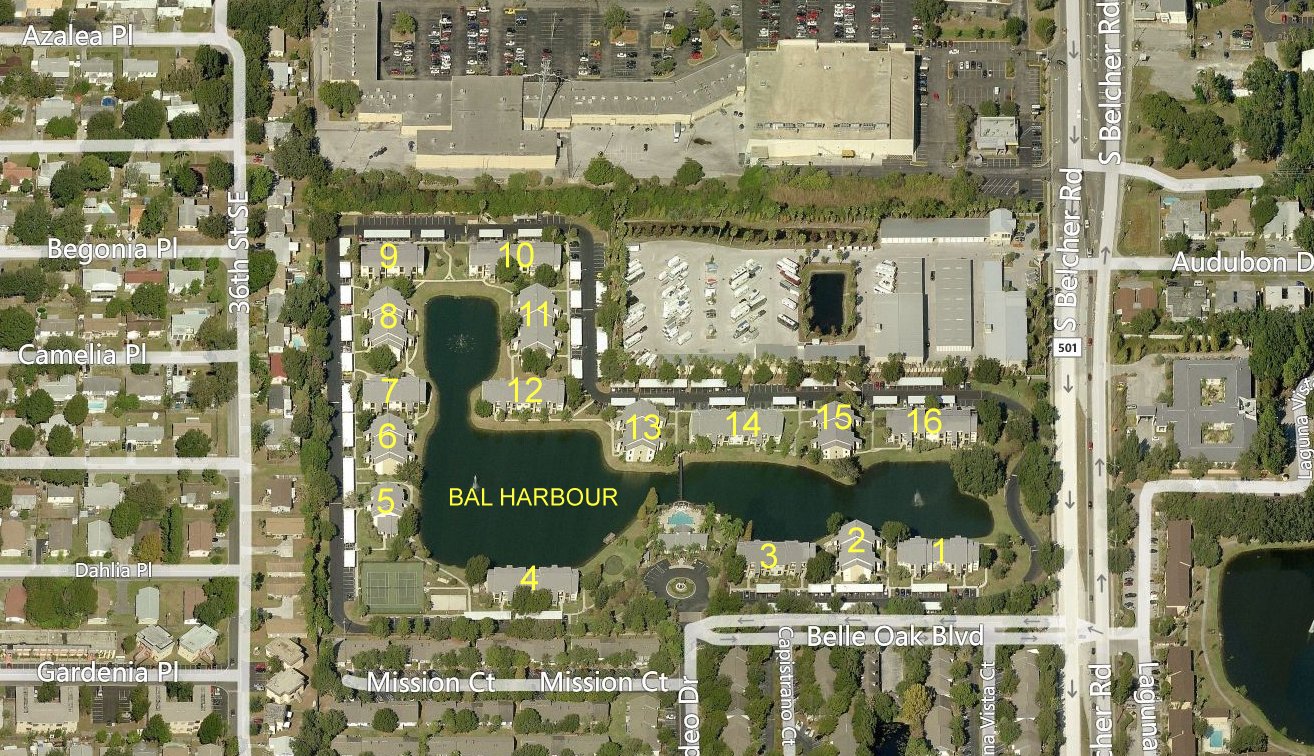 Aerial photo of Bal Harbour
