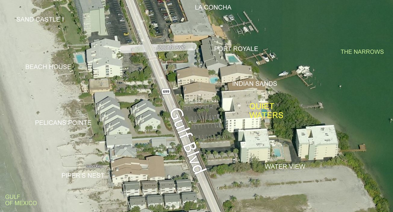 Aerial photo of Quiet Waters