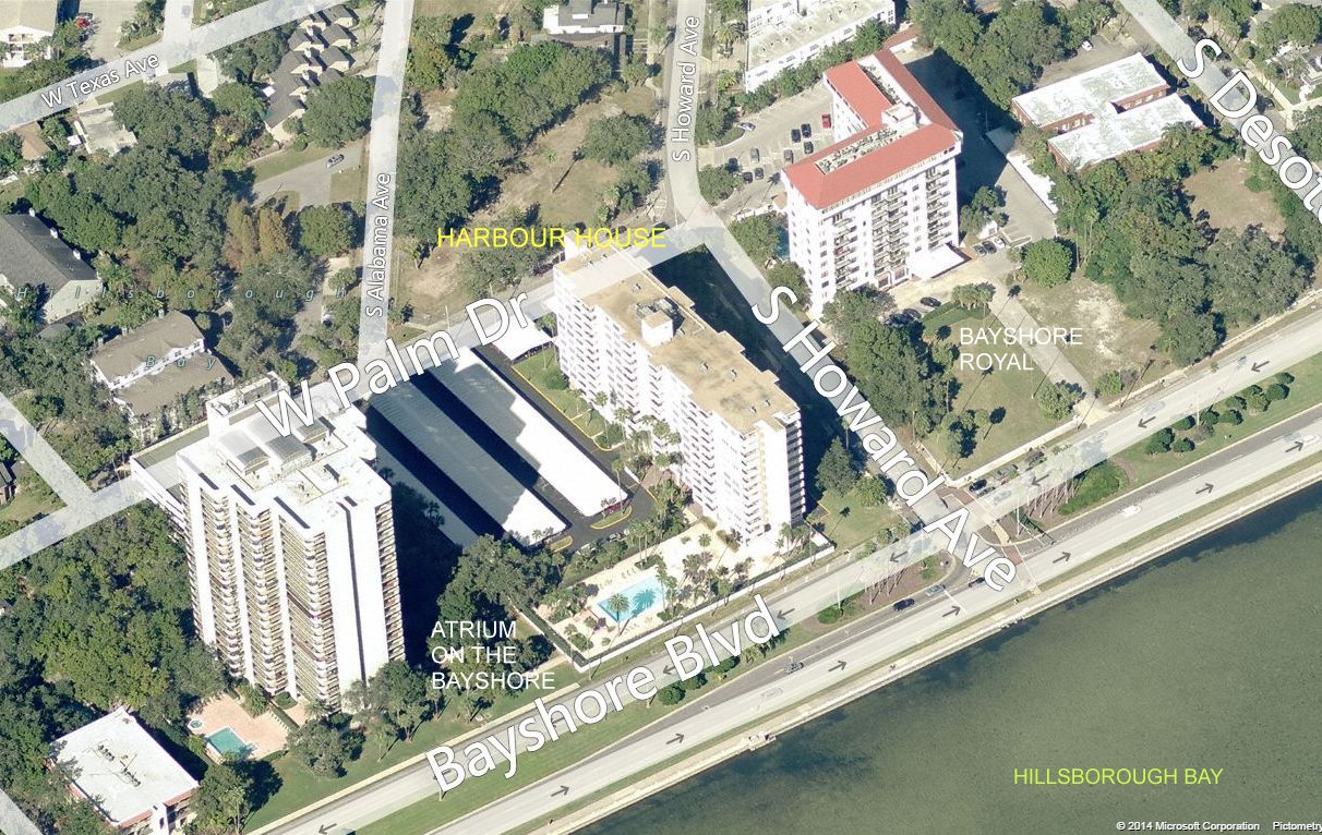 Aerial photo of Harbour House