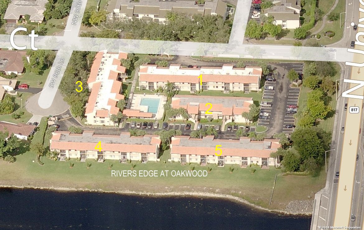 Aerial photo of Rivers Edge at Oakwood
