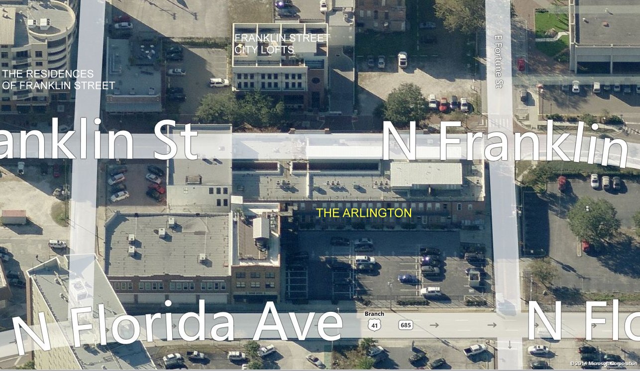 Aerial photo of Arlington