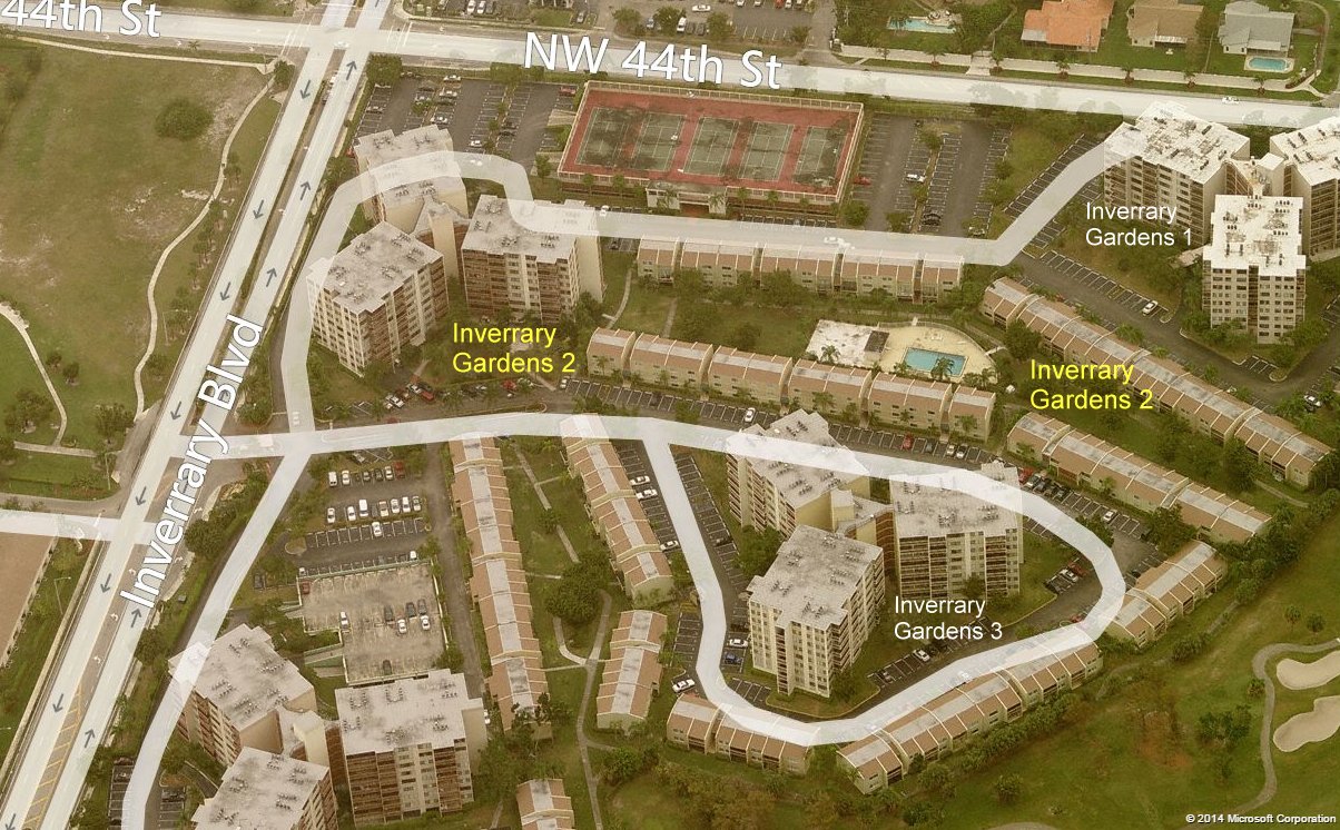 Aerial photo of Inverrary Gardens II