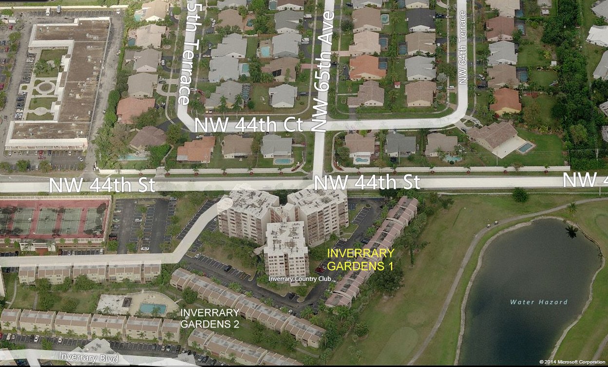 Aerial photo of Inverrary Gardens I