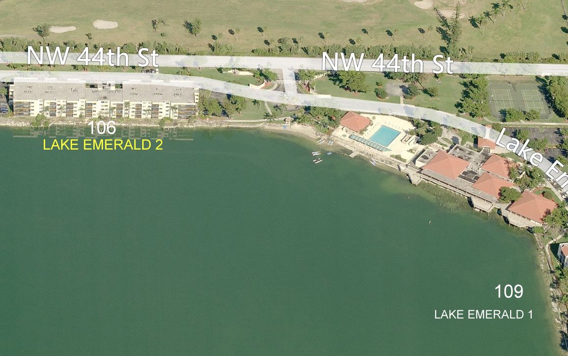 Aerial photo of Lake Emerald 2