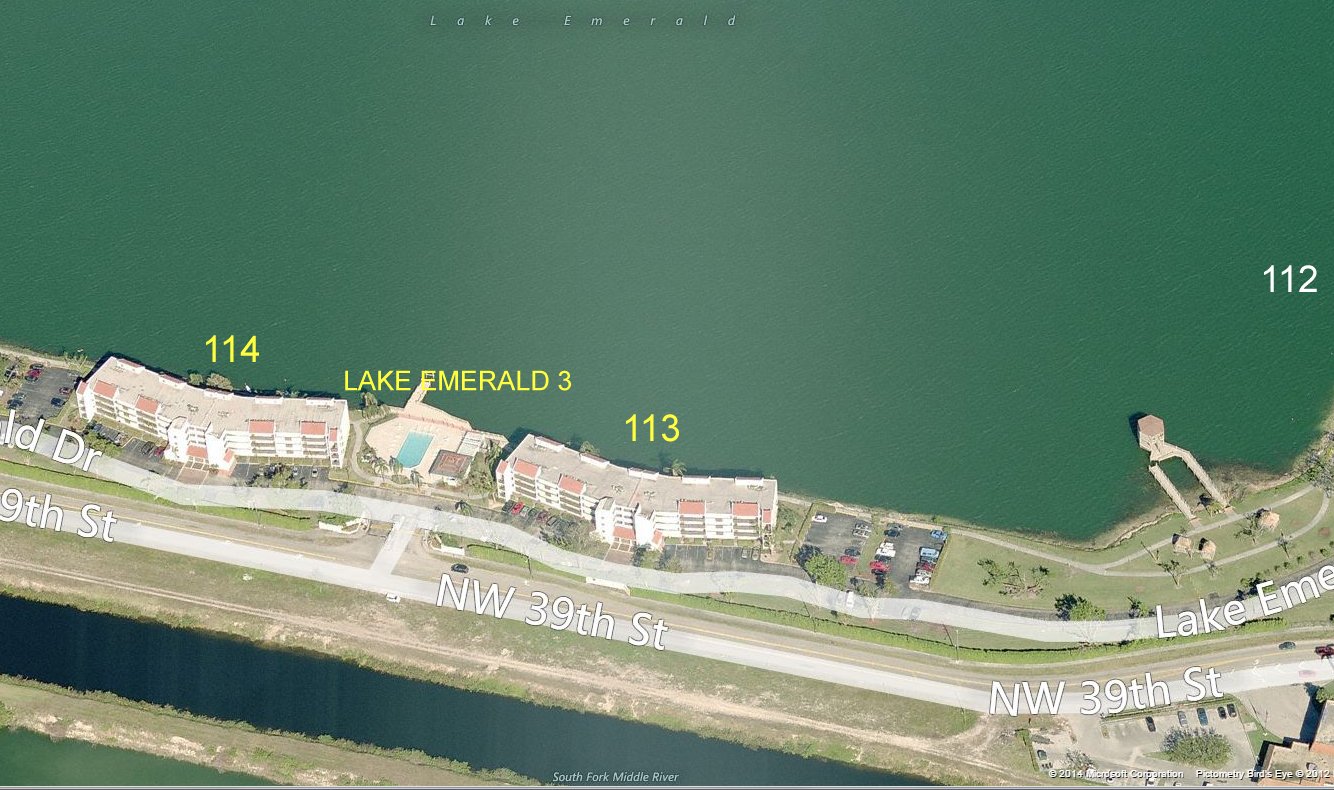 Aerial photo of Lake Emerald 5