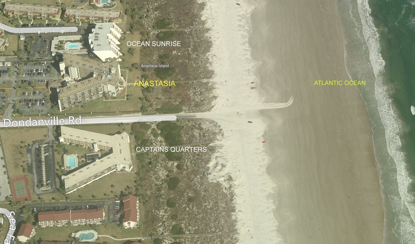 Aerial photo of Anastasia