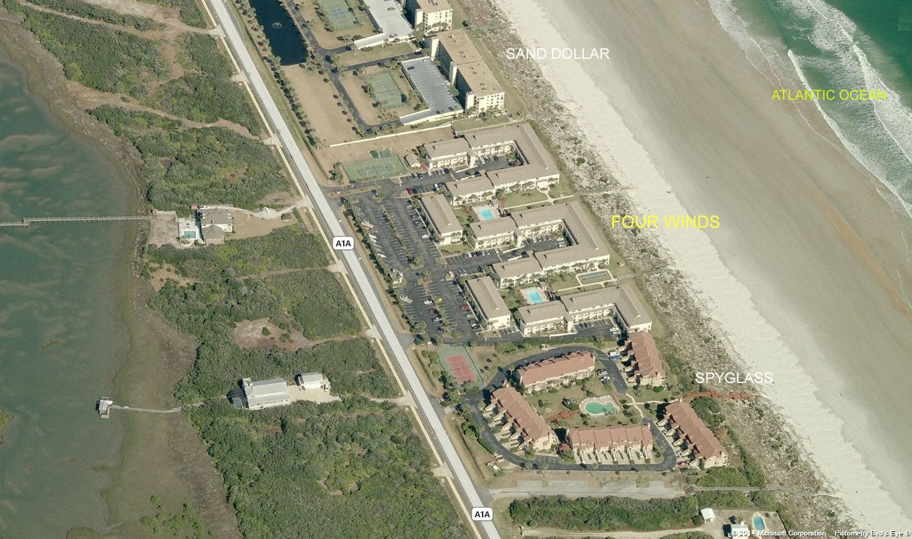 Aerial photo of Four Winds