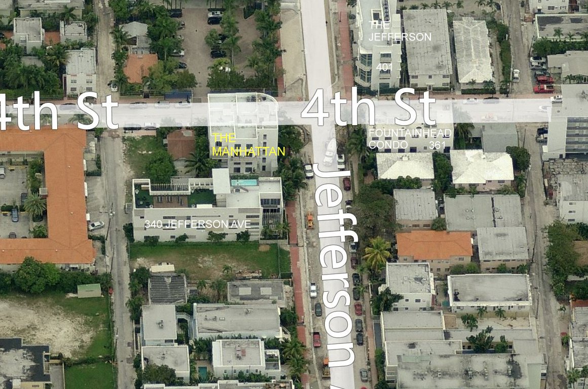 Aerial photo of Manhattan