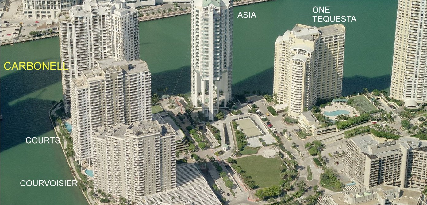 Aerial photo of Carbonell