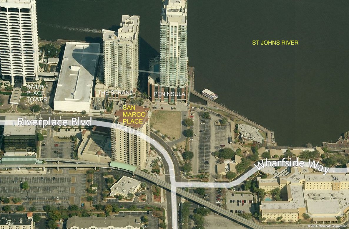 Aerial photo of San Marco Place