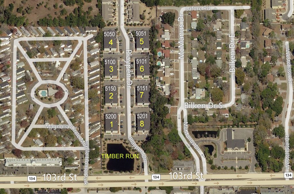 Aerial photo of Timber Run