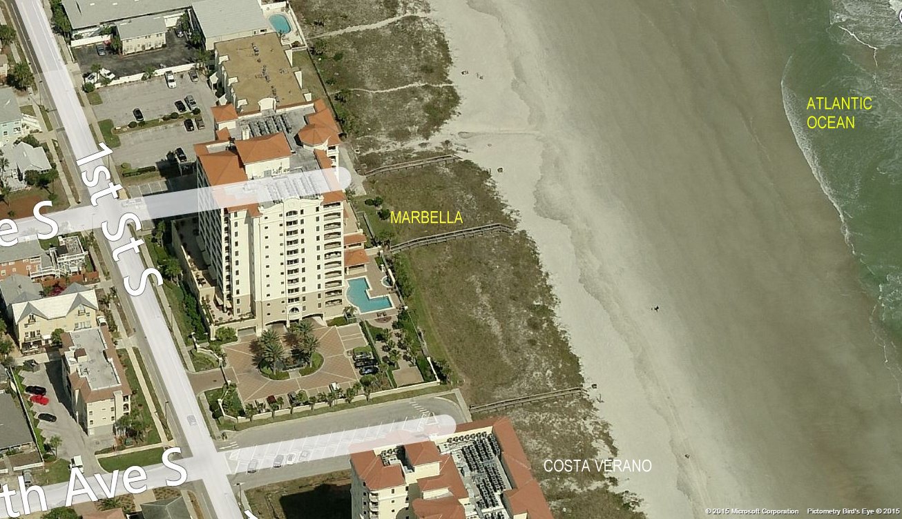 Aerial photo of Marbella