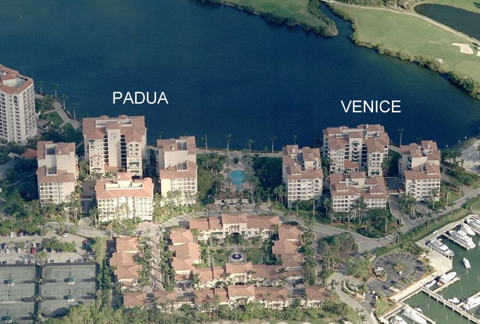 Aerial photo of Padua