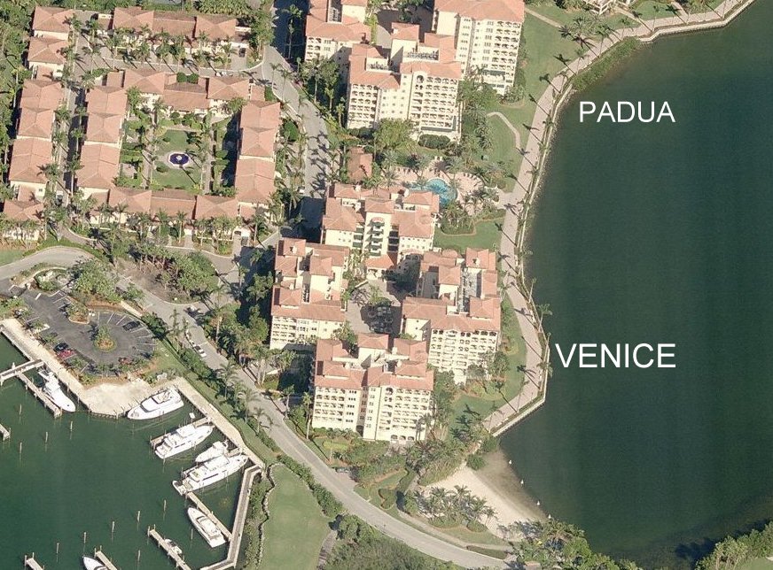 Aerial photo of Venice
