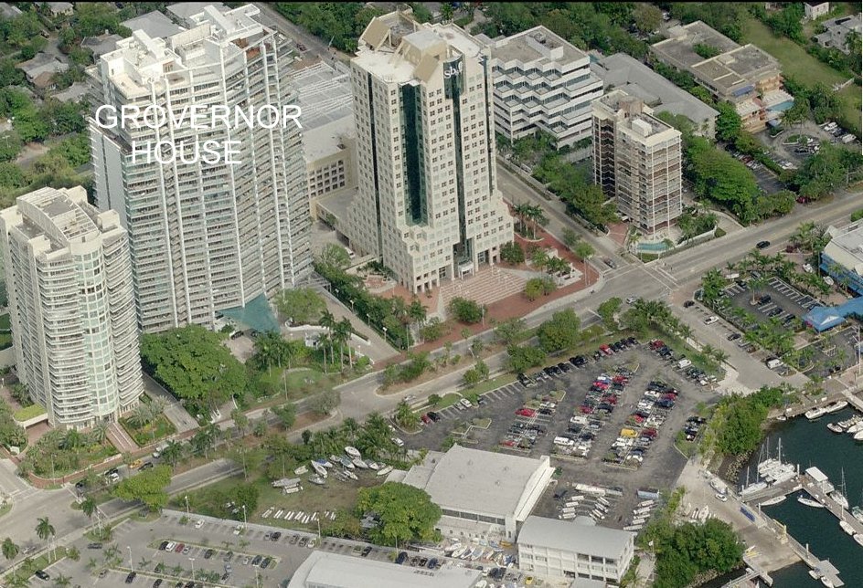 Aerial photo of Grovenor House