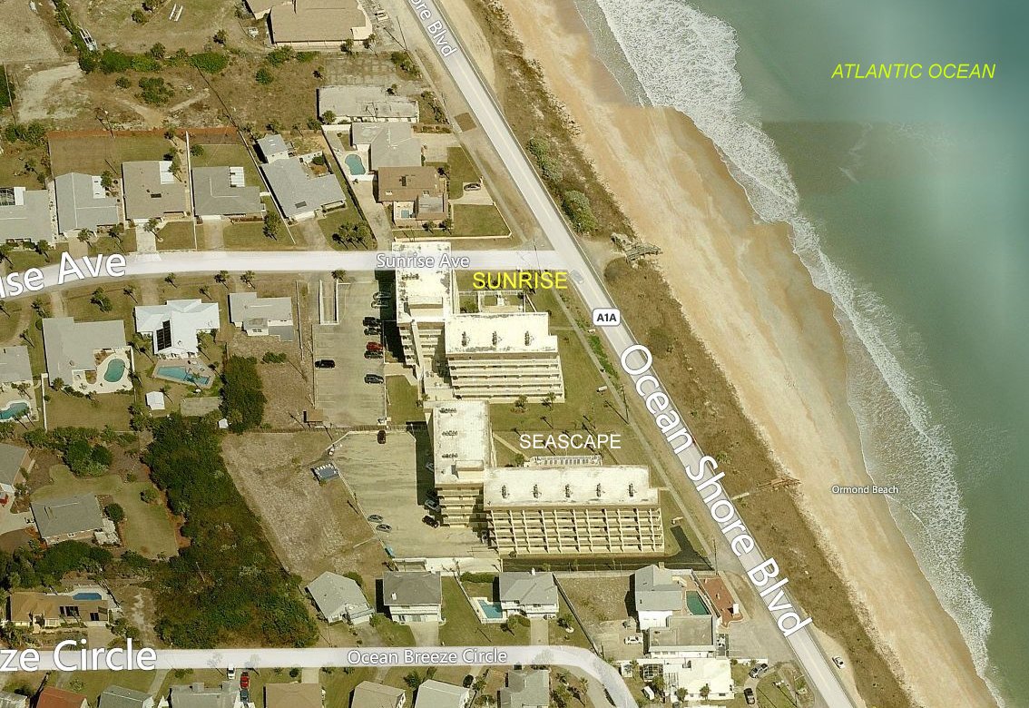 Aerial photo of Sunrise