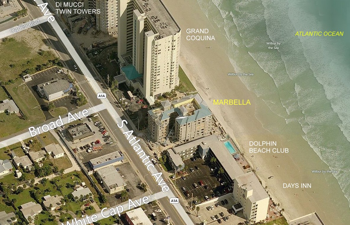 Aerial photo of Marbella