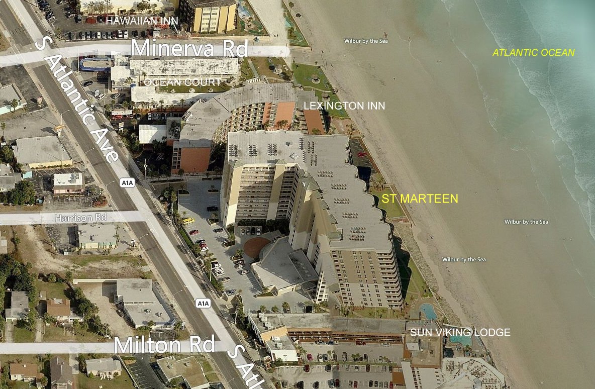 Aerial photo of St Marteen