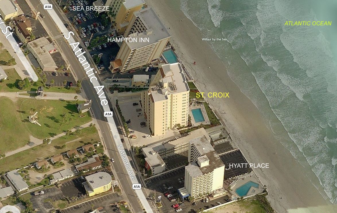 Aerial photo of St Croix