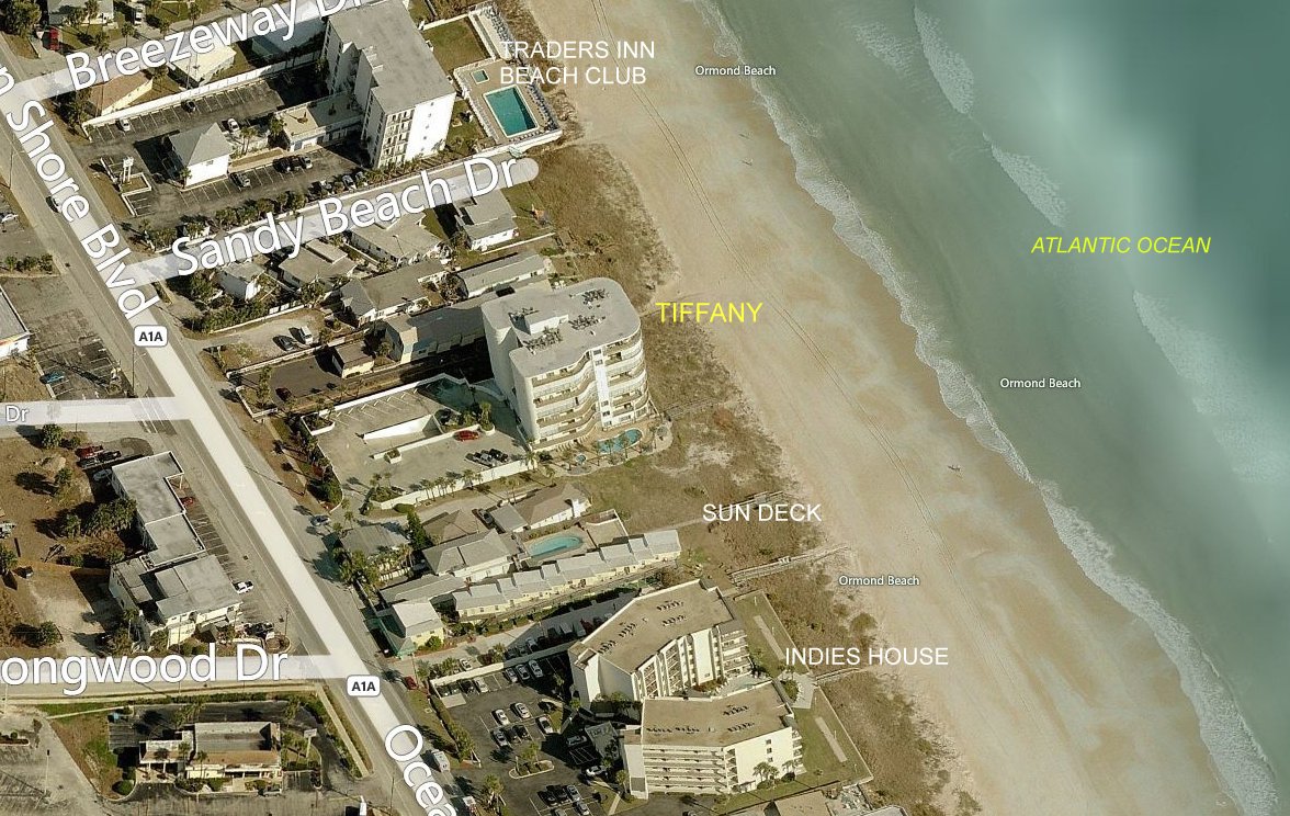 Aerial photo of Tiffany