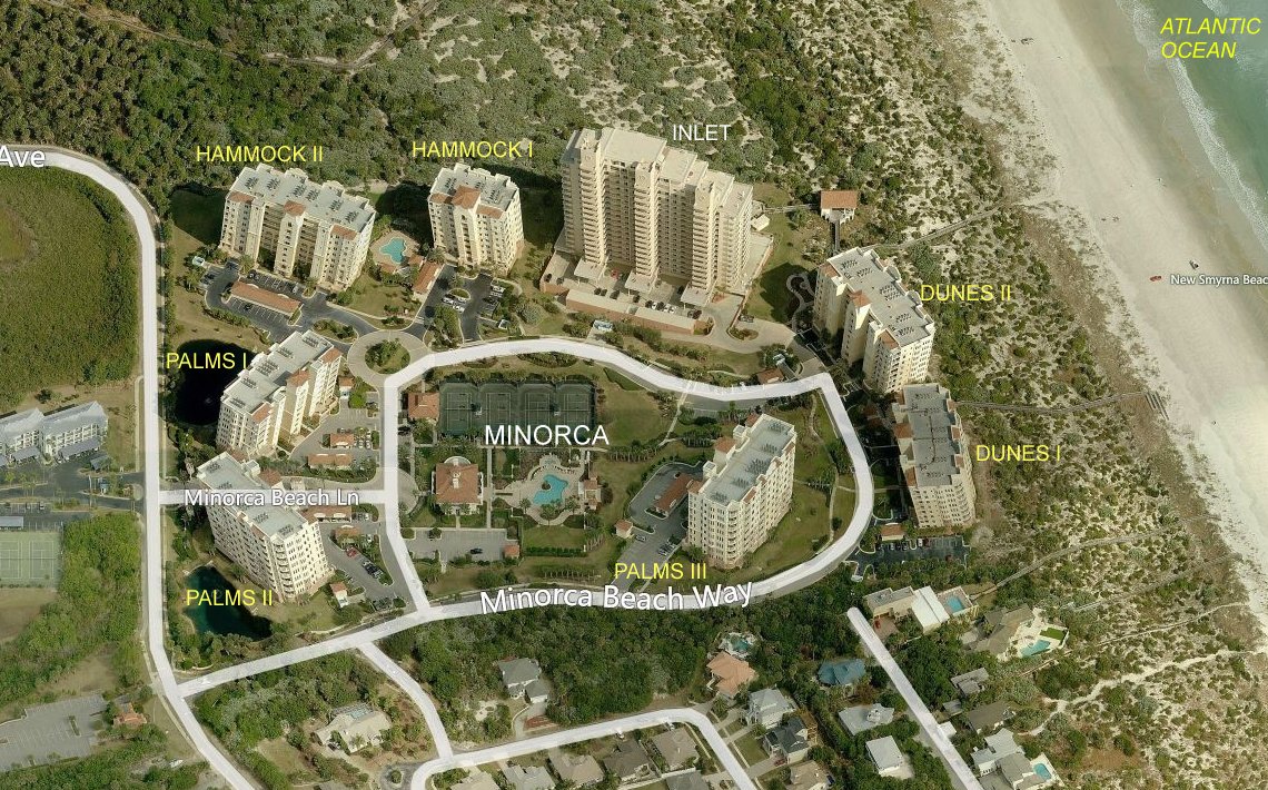 Aerial photo of Palms at Minorca 3 - Paros