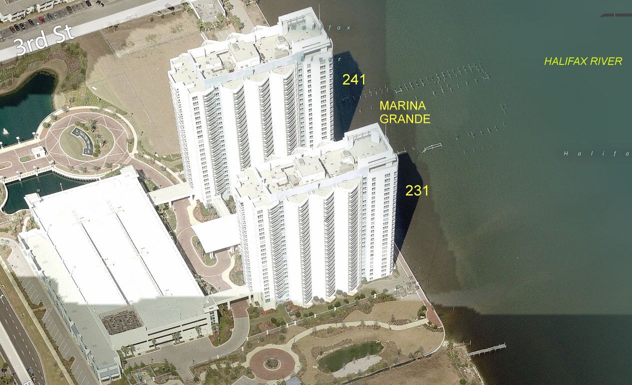 Aerial photo of Marina Grande on the Halifax 1