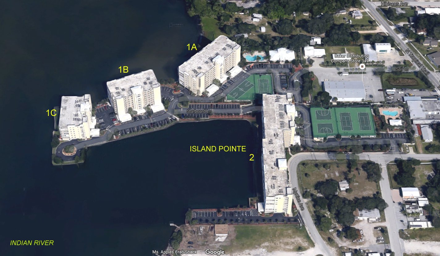 Aerial photo of Island Pointe 1A
