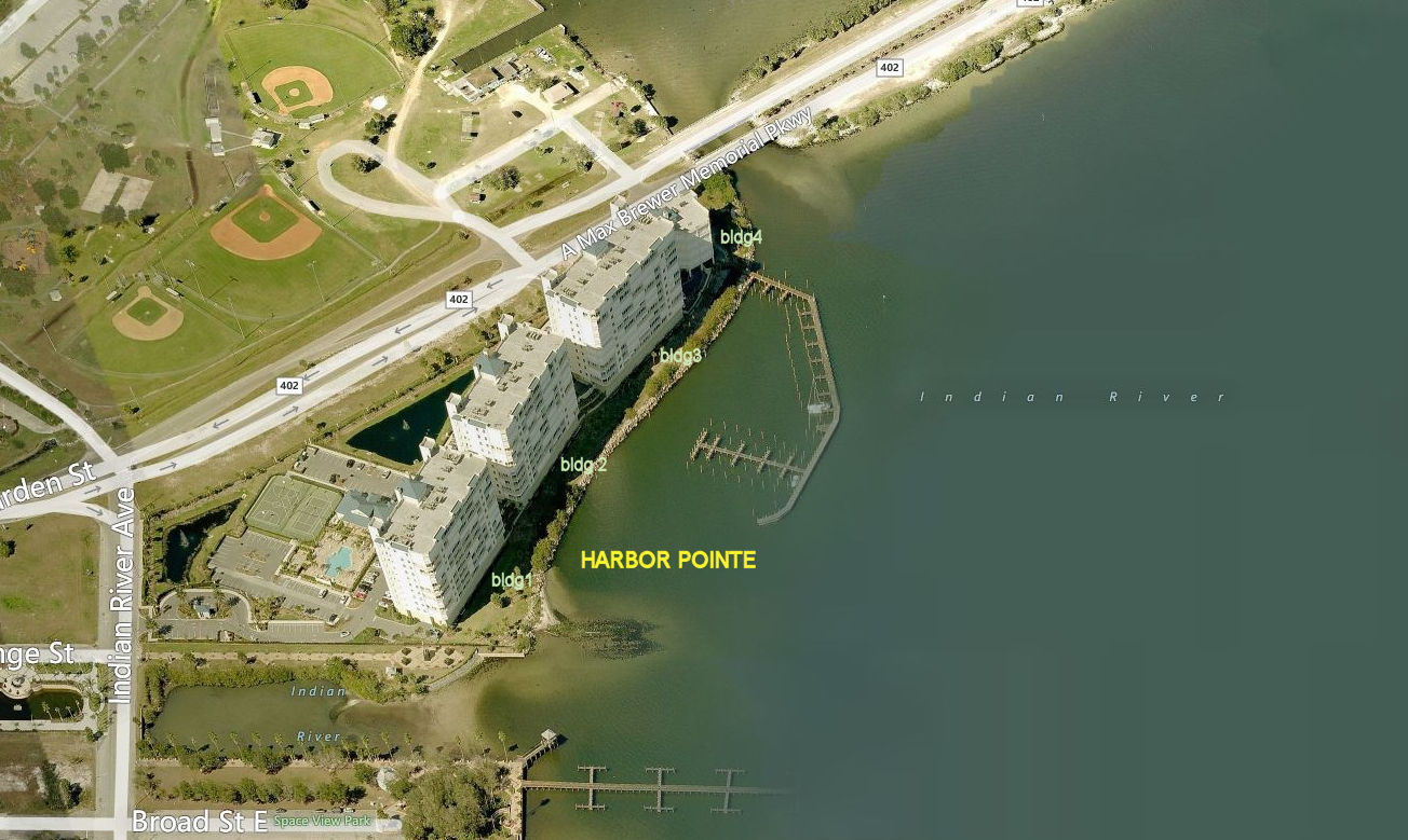 Aerial photo of Harbor Pointe 1