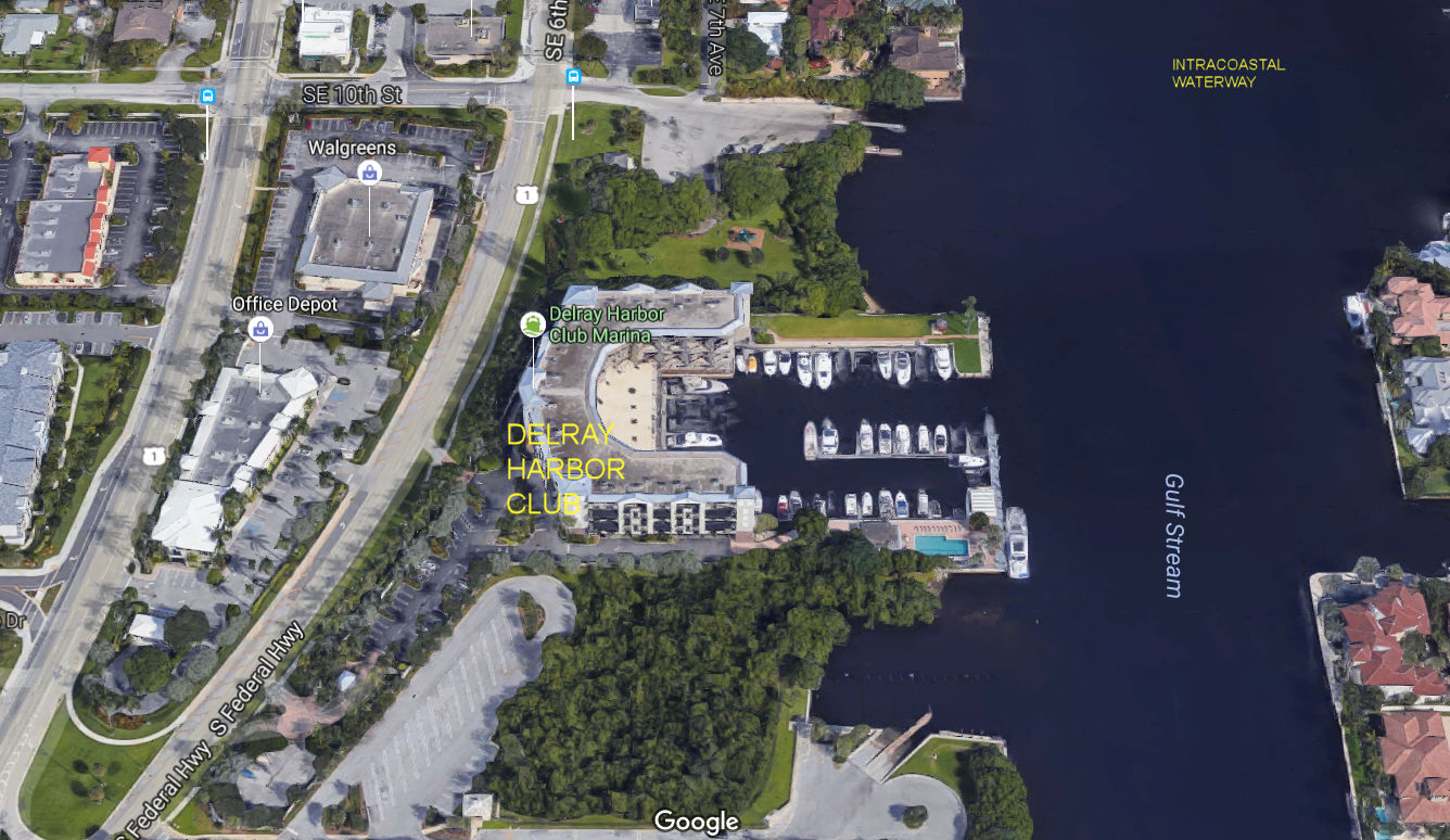 Aerial photo of Delray Harbor Club