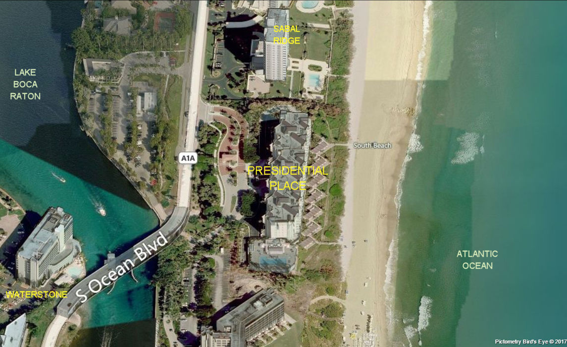 Aerial photo of Presidential Place