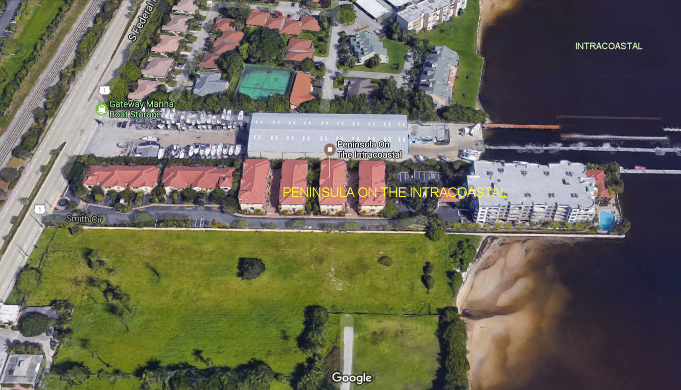 Aerial photo of Peninsula on the Intracoastal