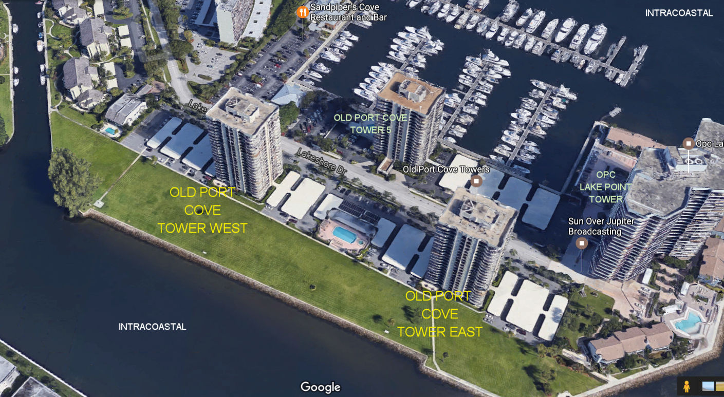 Aerial photo of Old Port Cove Tower West