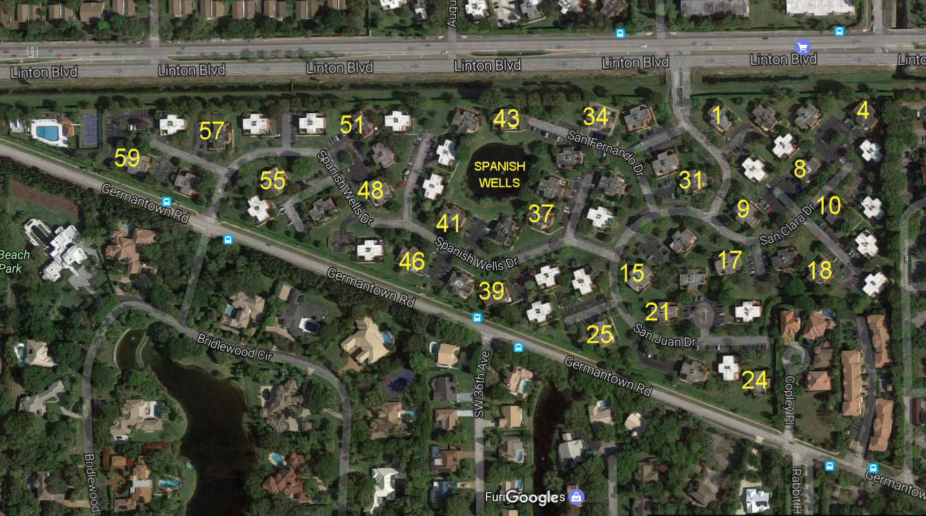 Aerial photo of Spanish Wells