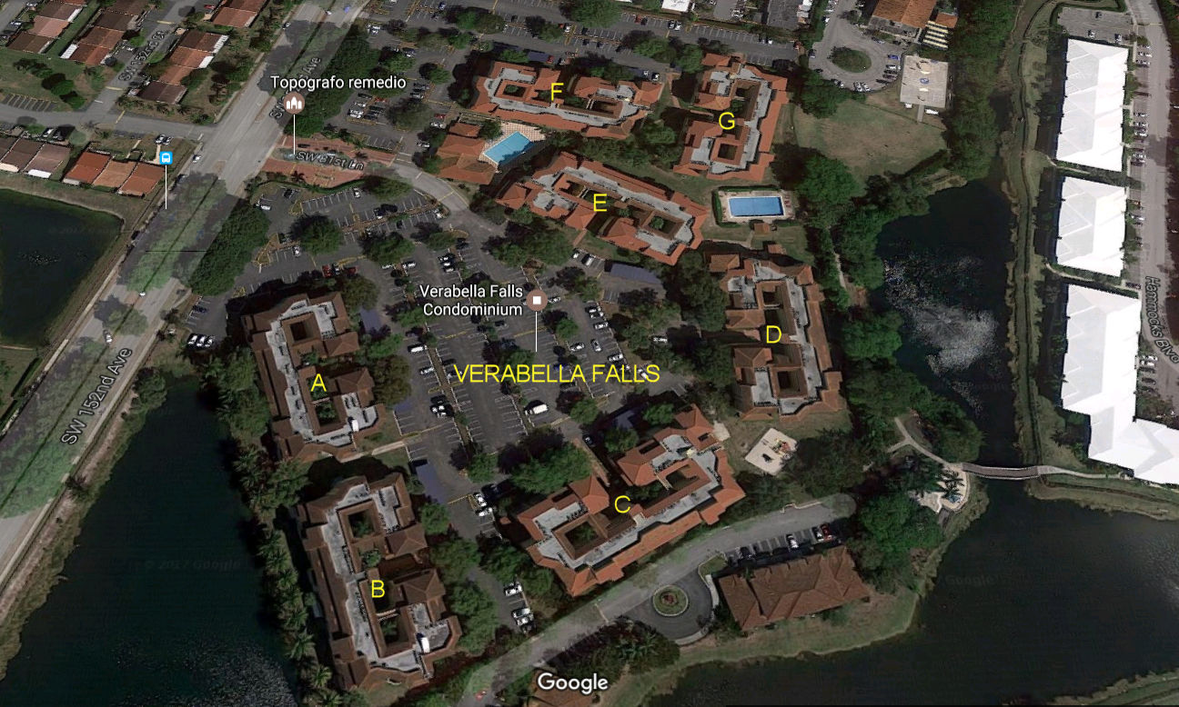 Aerial photo of Verabella Falls