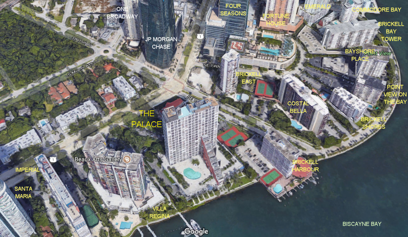 Aerial photo of Palace